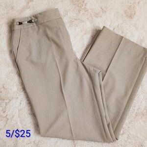 5 /$25 Cato Women's Tan Dress Pants